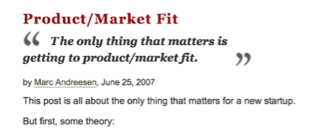 Marc Andreessen on Product-Market Fit